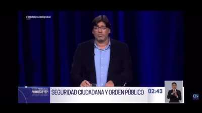 Daniel Jadue en debate: "En nuestro programa no hay ninguna alusi&oacute;n a ning&uacute;n Ministerio de las comunicaciones"