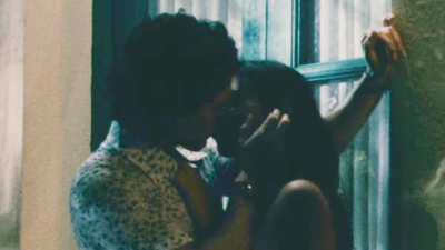 Odette Annable hot tongue kissing in And Soon The Darkness (2010)