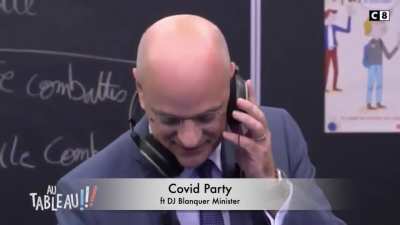 Le Covid Dance par Blanquer (&eacute;cole)