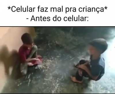E grav&ocirc; isso com uma mandioca, filho da puta?