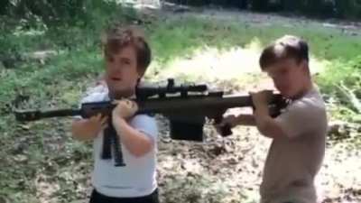 Dont give lil men big guns