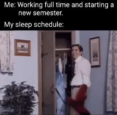 Guess I'll sleep in June