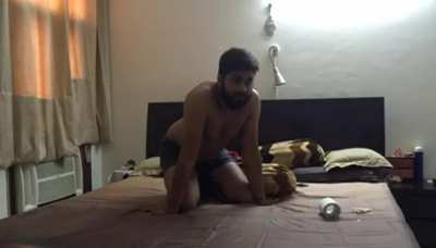 Latest Viral Desi Actress Dominates Her Boyfriend &amp;amp; Pulls His Hair To Make Him Eat Her Pssy Says "Lick Me Now Viral Full Bedroom F&copy;king VIDEO Link in Comments