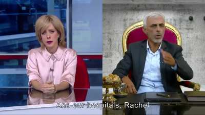 This satirical BBC interview of Yihye Sinwar is tragically too close to reality