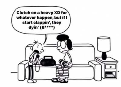 This mf greg spittin