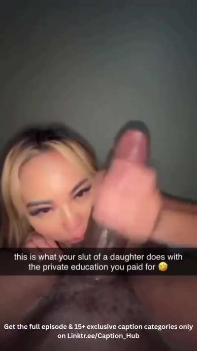 your daughter goes to to college to do this.. 😒