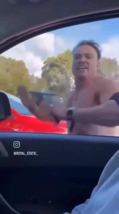 Road rage with the guy who has Hercules and Tarzan blood.