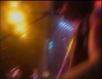 Brian May and his band at Brixton Academy (London) on June 15th, 1993. Peforming a cover of Rainbow's "Since You've Been Gone".