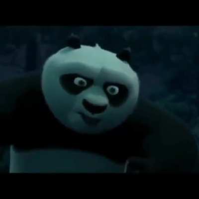 I can't believe the panda from kung foo panda said this guys 😢😢😢