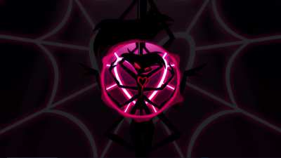 I made a [Audio Responsive] Live Wallpaper of our favorite pink spider &amp;lt;3