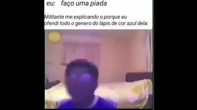 Quer um copo d'água militante?