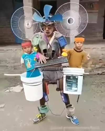 Shoeroo, the shifter. Here he appears in his many forms.