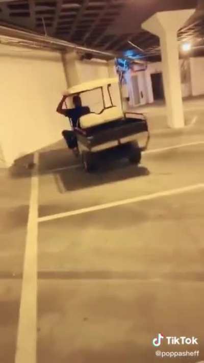 Thought he was gonna flip