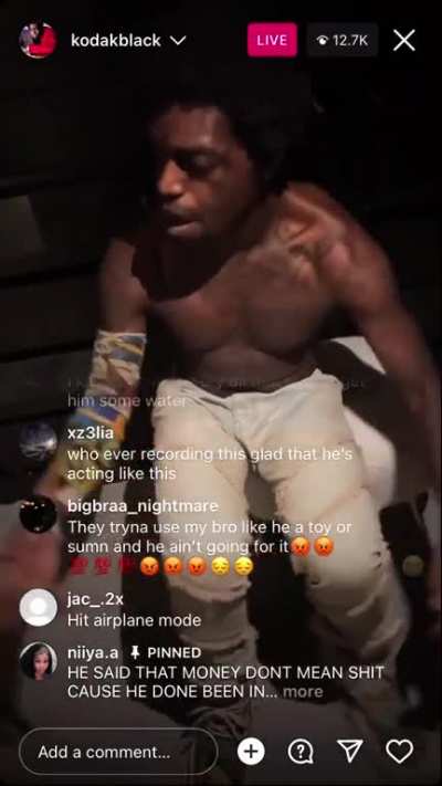 Kodak Black TWEAKING!â¦ He's DEFINITELY a drug addict!