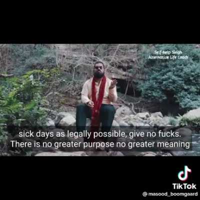 Focus on what’s important. Wisdom from Self-help Singh: