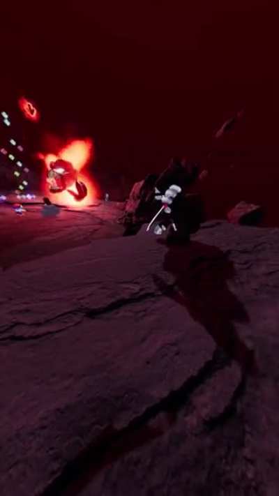 Stfu Hank is playing beat saber