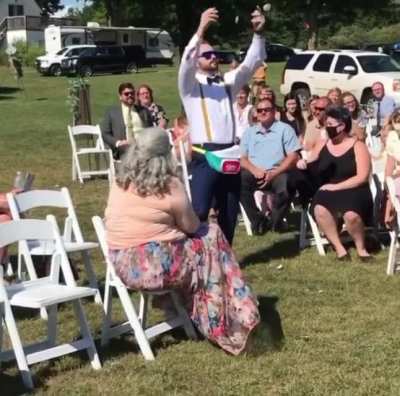 The perfect flower girl doesn&rsquo;t exi...wait...he does!