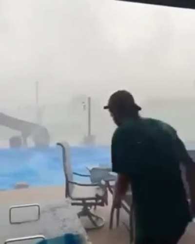 Playing around in the storm