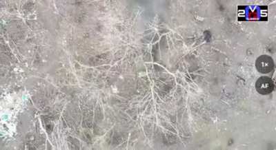 Russian Paratroopers take a trench with the help of Drone Drop Munitions then fought off 2 attacks after
