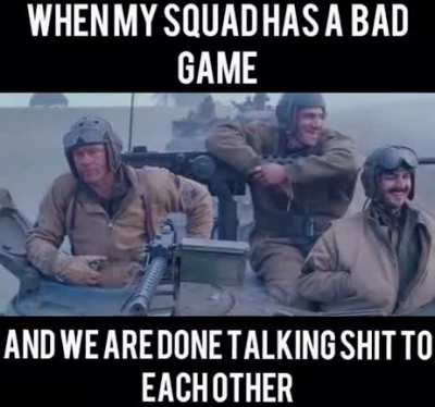 Swear it's like every other game