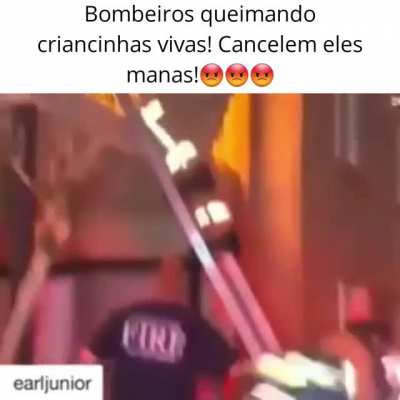 Nunca veja um video d regate d bombeiros ao contr&aacute;rio!