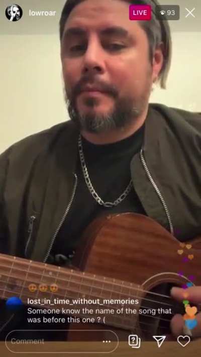I recorded two songs of his IG lives during the pandemic. I know for many here, these were special moments to have during such times. Ryan&rsquo;s words and talent was there for me during the hardest time of my life. I can&rsquo;t thank him enough. I hope these video