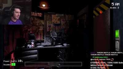 Jawsh gets jumped scared by his mom