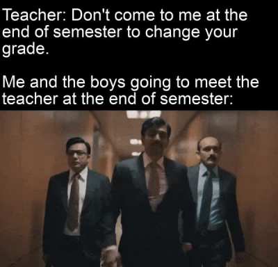 initiate crying in front of teacher