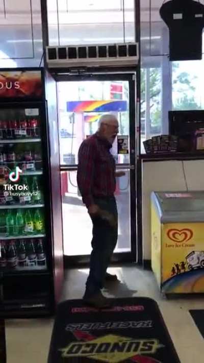 Cowboy freak out