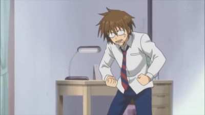 I would give anything to learn this trick! (Daily Lives of Highschool Boys)