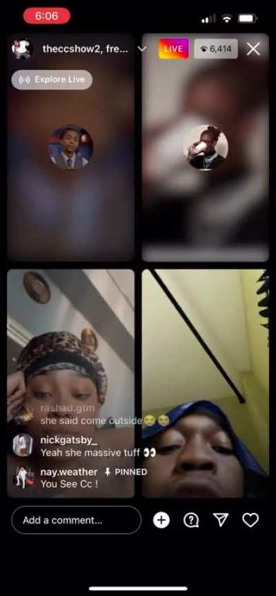 Another part of 26AR vs K Goddess (this was after she said f AR&rsquo;s dead homies, which I didn&rsquo;t record 🤦🏽&zwj;♀️)