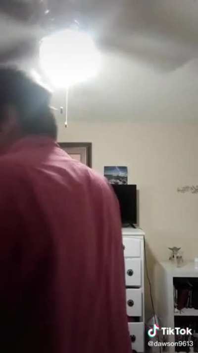 Just let me unbutton my shirt m'lady