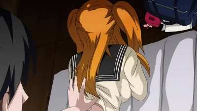 From behind
