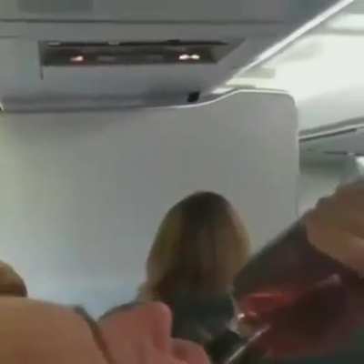 Everyone copes their own way when their plane has a motor failure in mid-air