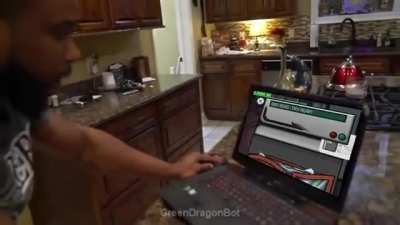 How it feels to scan your card in Among Us
