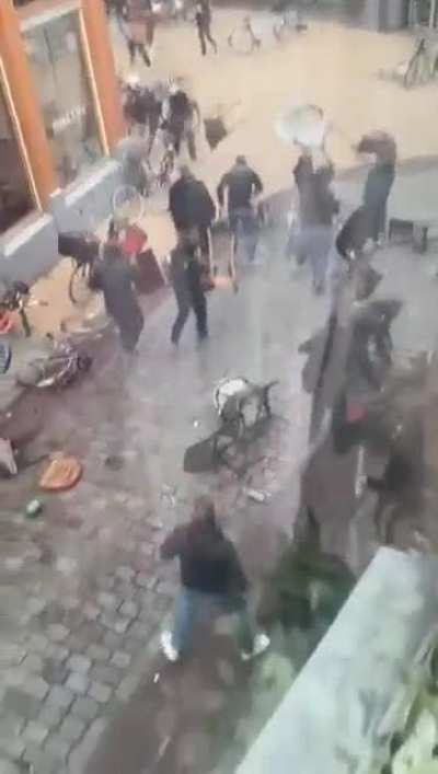 Chair fight