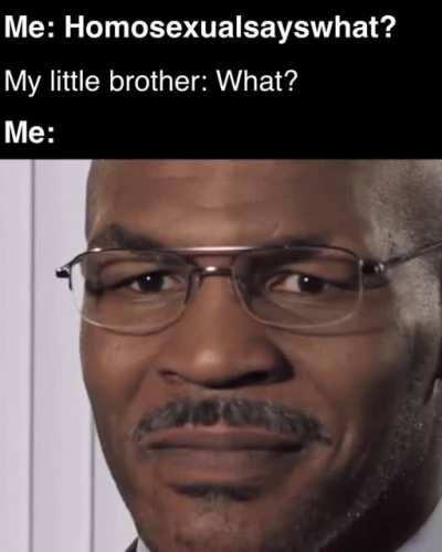 He finally came out