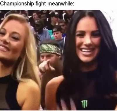 The championship fight this year is gonna be interesting