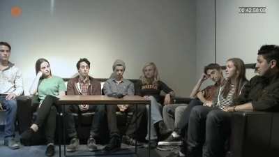 8 teens are left alone with a gun. Social Experiment
