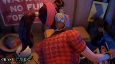 Dva Close Sex in Garage [Overwatch] (Grand Cupido)