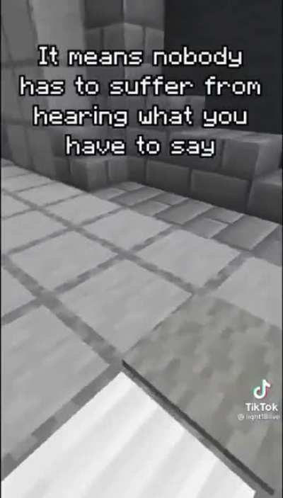 The Shutting Up Theory