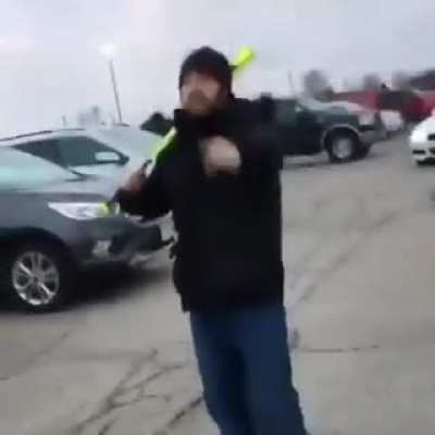 Family attacked by man wielding bat, yelling "terrorists" and "ISIS"