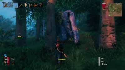 Right in my face!