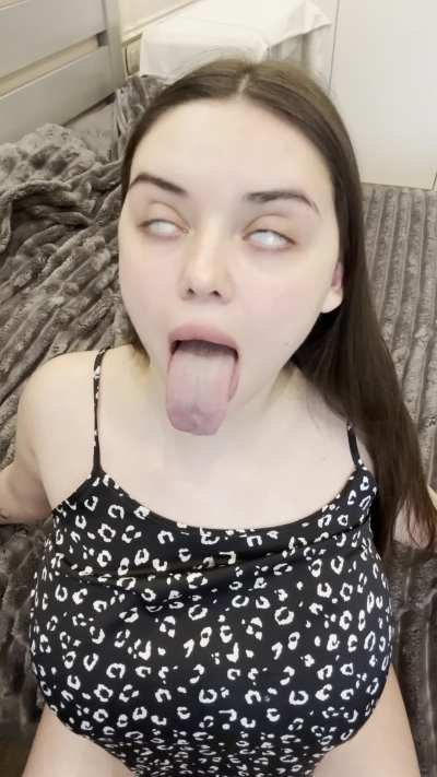 the face of pure unadulterated pleasure...