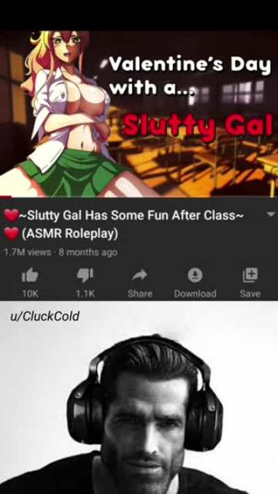 mfw I listen to anime slutty girl dom asmr