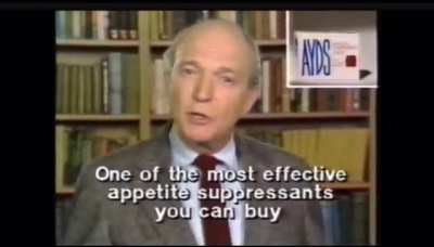 AYDS Appetite Suppressant that came out right before the AIDS epidemic in the 1980&rsquo;s.
