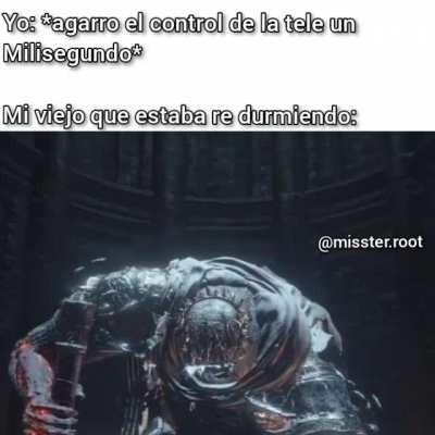 Mal ahi viejo😔