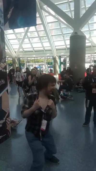 A few years ago when I went to AX, I think 2017, I ask Noble to be a tsundere, and this what I got