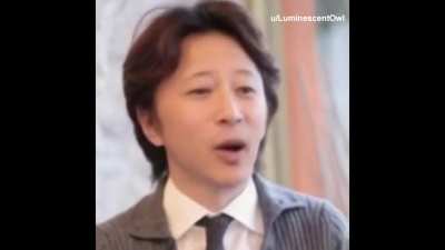 Dame da ne, but Araki sings it