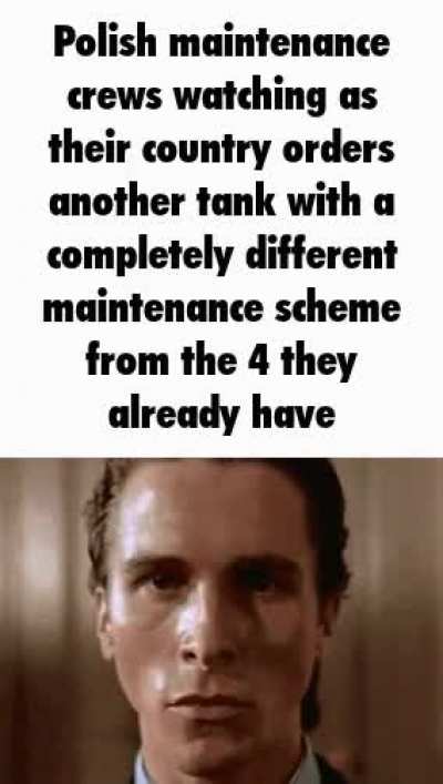 Polish tank maintenance must be hell on earth